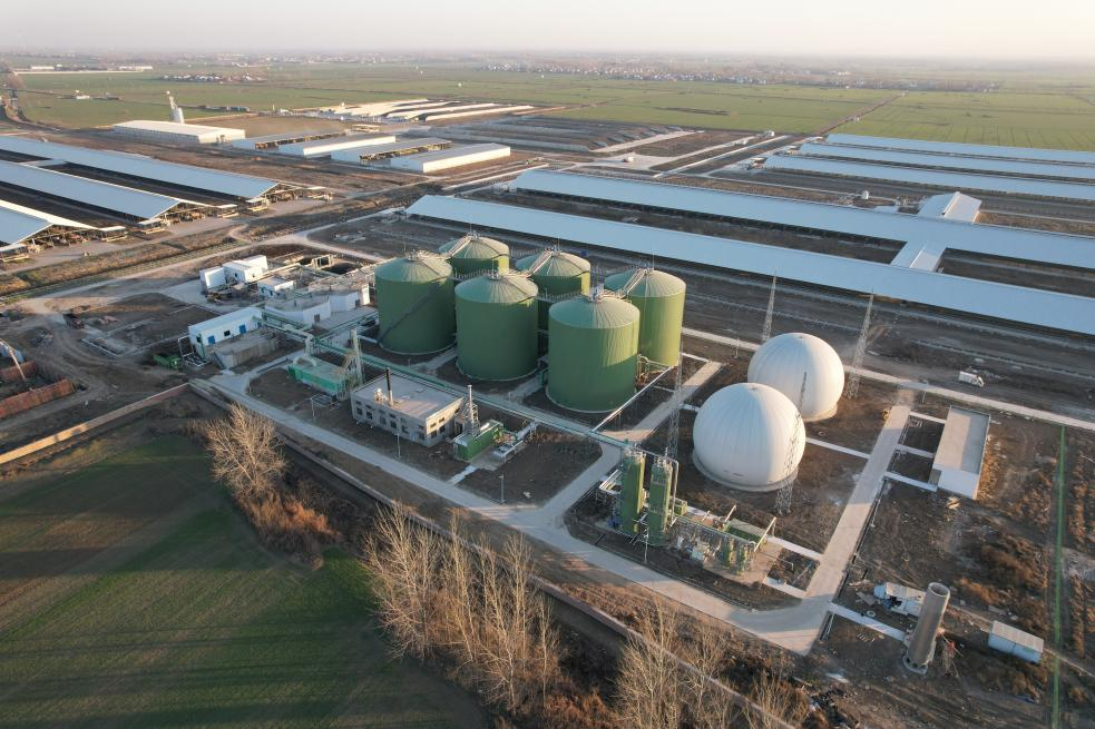 優(yōu)然牧業(yè)河南西平2.4萬(wàn)頭牧場(chǎng)沼氣項(xiàng)目